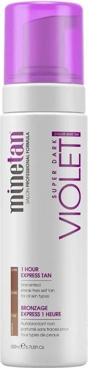 Minetan Violet Self Tan Foam (Selbstbräunungsschaum, 200 ml)