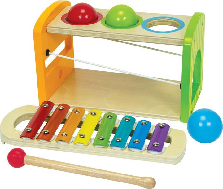 Actual product image Eichhorn Xylophone knocking bench (German)