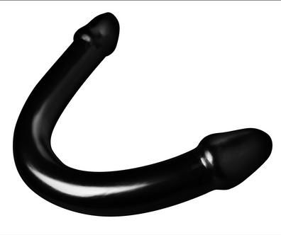 Productafbeelding Master Series Dubbele Dong XXL - Zwart