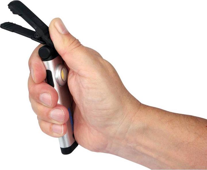 Produktbild Kunzer Arbeitsleuchte Mini Aluminium Lampe mit Clipfunktion (200 lm)
