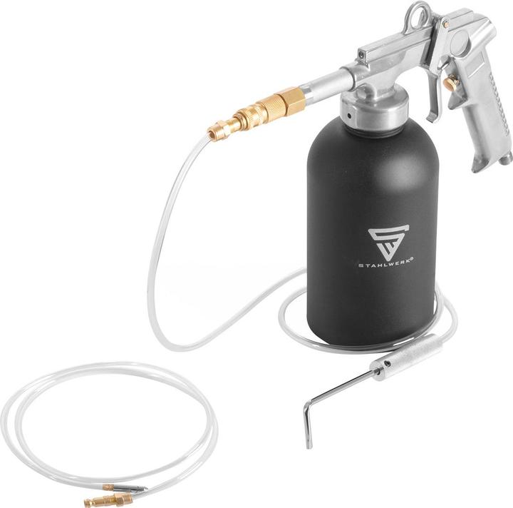 Image du produit Stahlwerk Pistolet à godet sous pression 1100 ml 4-6 bar Pistolet à air comprimé pour cavités