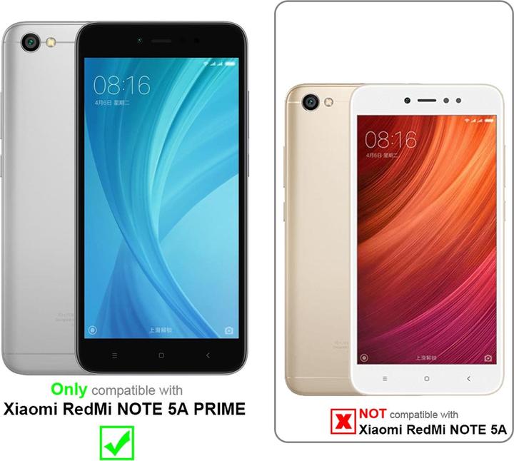 Produktbild Cadorabo Book Jeans Optik Cover (Xiaomi Redmi Note 5A Prime)