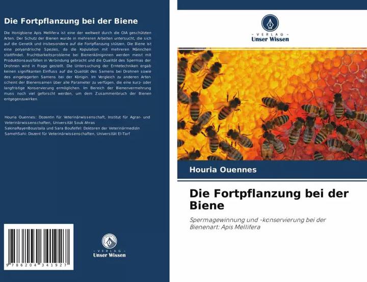 Produktbild Die Fortpflanzung bei der Biene (Deutsch, Houria Ouennes, 2021)