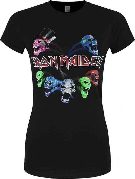 Actual product image Iron Maiden Legacy Of The Beast Live Album Skull TShirt (XXL)