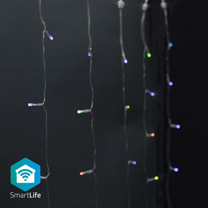 Actual product image Nedis SmartLife Decorative LED | Wi-Fi | RGB | 180 LED's | 3 m | Android™ / IOS (0.20 m)