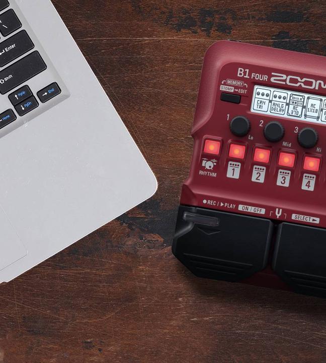 Actual product image Zoom B1 FOUR Bass Effect (Bass)