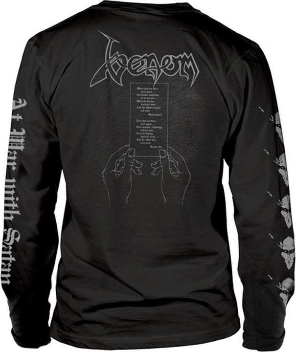 Image du produit Venom - T-shirt manches longues AT WAR WITH SATAN - Adulte (XL)