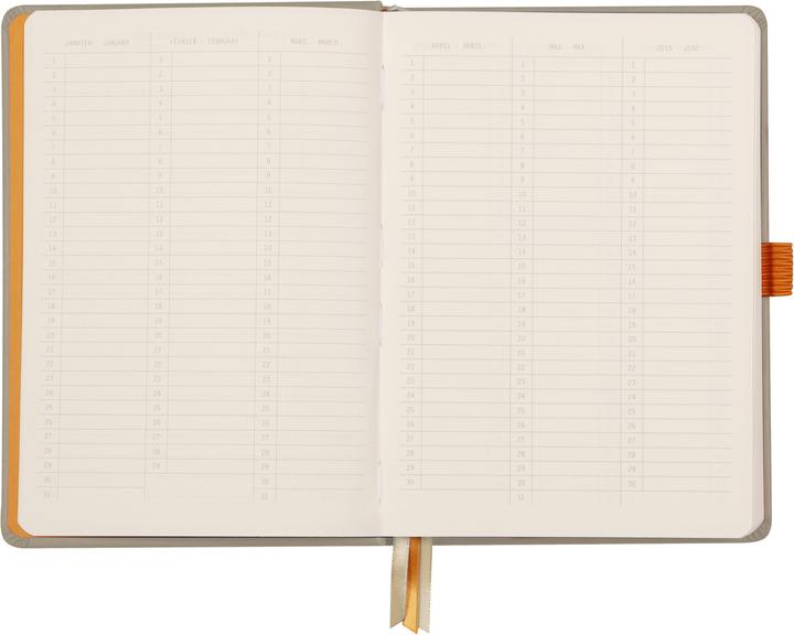 Actual product image Rhodia Notebooks and notebooks Rho (A5, Checked, Hardcover)