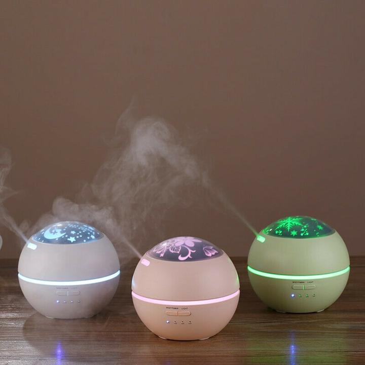 Image du produit JTI Humidificateur et veilleuse - Rose