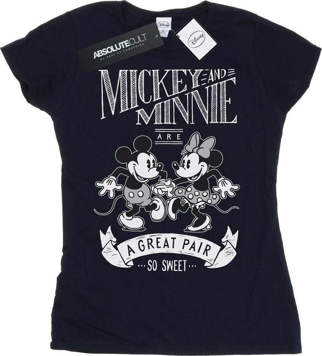 Immagine prodotto Disney Mickey And Minnie Mouse Great Pair Maglietta Donna (XL)