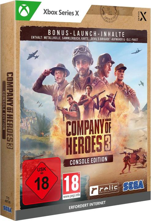 Actual product image Sega Company of Heroes 3 Launch Edition (Xbox Series X, DE)