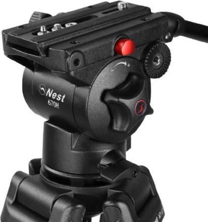 Produktbild Nest Video Stativ NT-670 + Fluidgedämpfter Kopf