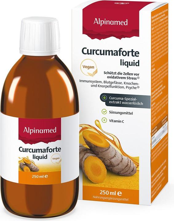 Actual product image Alpinamed Curcumaforte Liquid (1 Piece, Liquid, 520 g)