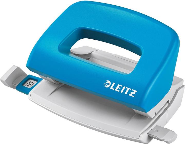 Actual product image Leitz Locher Nexxt klein hellblau
