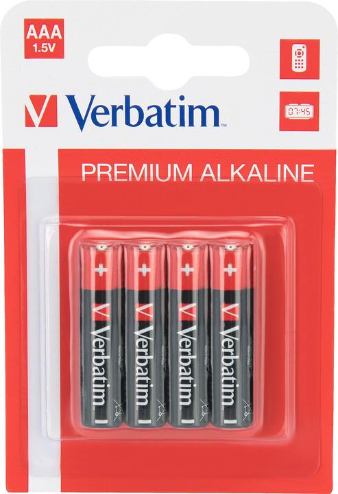 Verbatim Premium Alkaline (4 Pcs., AAA)