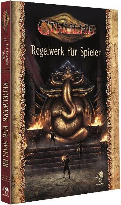 Immagine prodotto Pegasus 40039G - Cthulhu: Regelwerk für Spieler, Hardcover, 3-6 Spieler, ab 14 Jahren (DE-Ausgabe) (Tedesco, Petersen, Lynnua, Sandy/Herber, Keith/Willis, 2019)