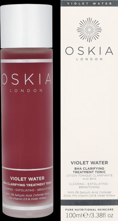 Actual product image Oskia Violet Water BHA Clarifying Treatment Tonic (Tonic water, 100 ml)