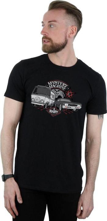 Actual product image Absolute Cult Mens Mystery Machine And Baby T-Shirt (XL)