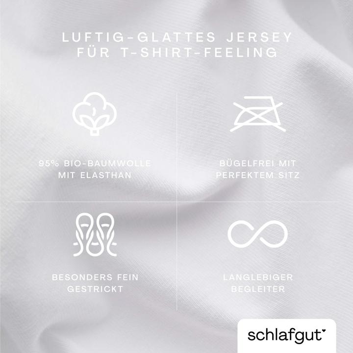 Image du produit schlafgut Knitted Jersey (Housse de couette, 200 x 200 cm)