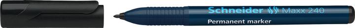 Produktbild Schneider Permanentmarker Maxx 240 Strichstärke: 1-2 mm Schreibfarbe: schwarz (Schwarz, 2 mm, 10 x)