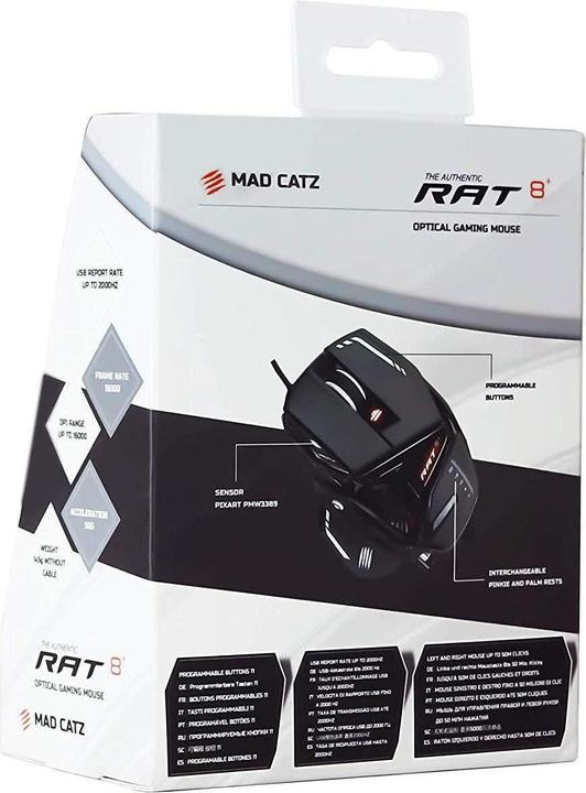 Produktbild MadCatz RAT 8+ (Kabelgebunden)