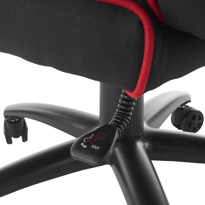 Productafbeelding White Shark LE MANS Gaming Stoel zwart/rood
