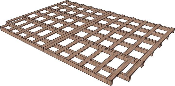 Sport-Thieme Lattenrost Holz (120000 g)