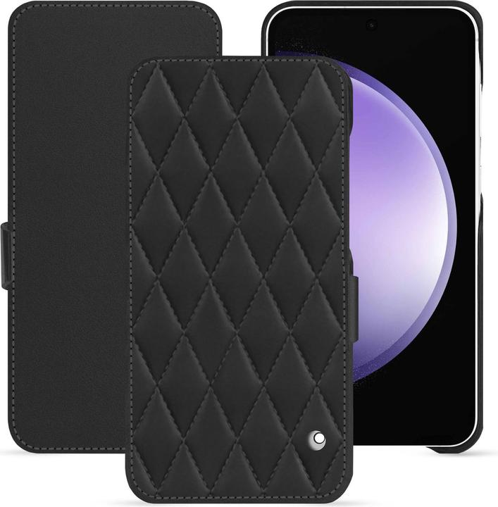 Actual product image Noreve Horizontal leather flap shell (Samsung Galaxy S23 FE)