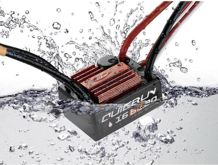Immagine prodotto Hobbywing Regolatore QuicRun 16BL30 Brushless 30A WP
