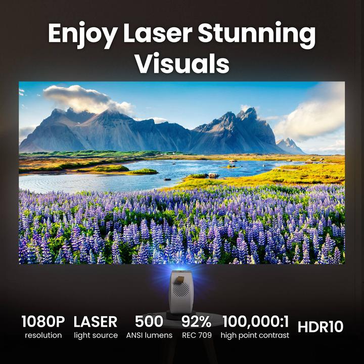 Actual product image BenQ GV50 (Full HD, 500 lm, 1.2:1)