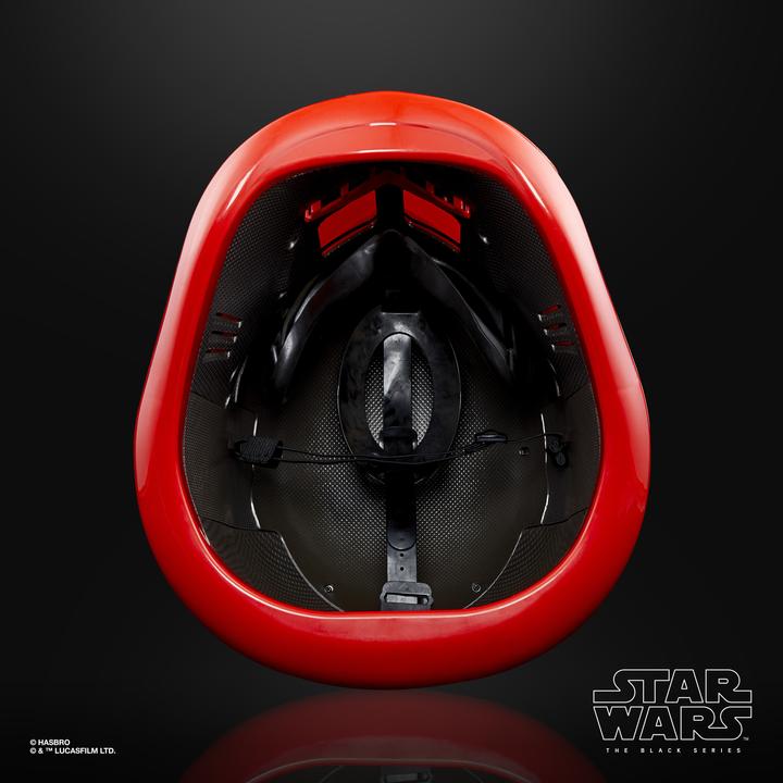Actual product image Hasbro Star Wars The Black Series Galaxy's Edge Captain Cardinal electronic role-playing helmet