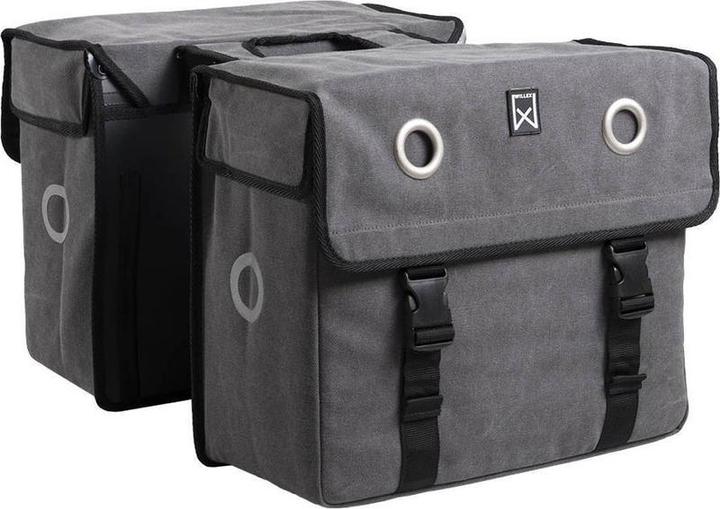 Immagine prodotto Willex Wilex Double Canvas Bag 52 Liter grau (52 l, Borsa portapacchi)