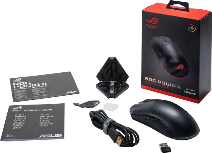 Actual product image ASUS ROG Pugio II (Cable, Wireless)