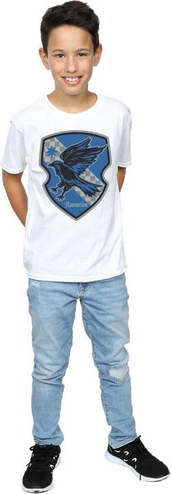 Actual product image Boys Ravenclaw Crest Flat T-Shirt (152, 158)