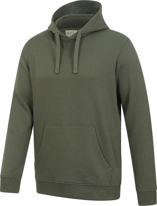 Actual product image Mountain Warehouse Mens Dorset Plain Hoodie (4XL)
