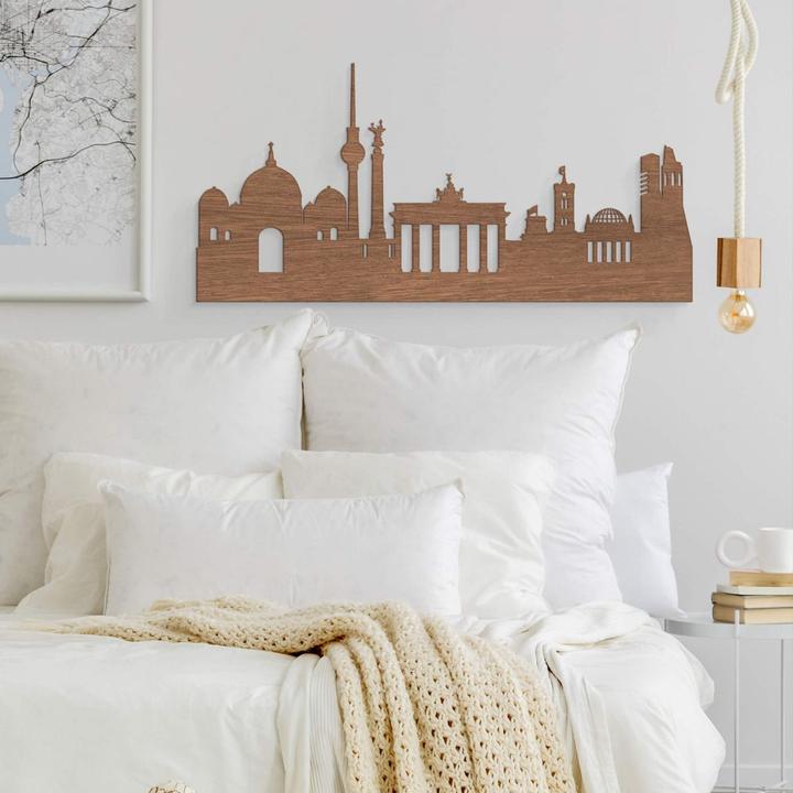 Immagine prodotto Trenddeko Skyline Berlino (100 x 48 cm)