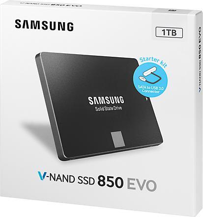 Produktbild Samsung 850 EVO Basic (1000 GB, 2.5")