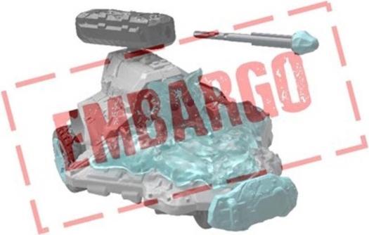 Actual product image Schleich Ice jet vehicle with Mini Cretaure