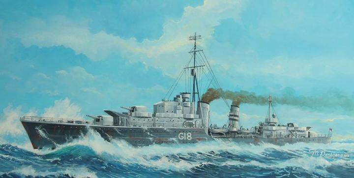 Immagine prodotto Trumpeter Cacciatorpediniere classe Tribal HMS Zulu (F18)'41
