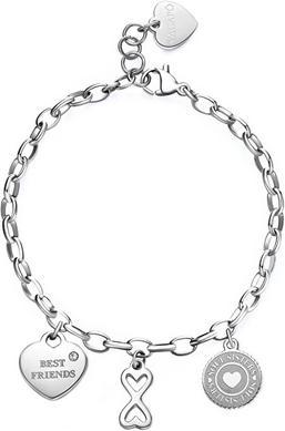 Sagapo S'Agapo Beautiful Friendship Steel Bracelet Happy Shar16