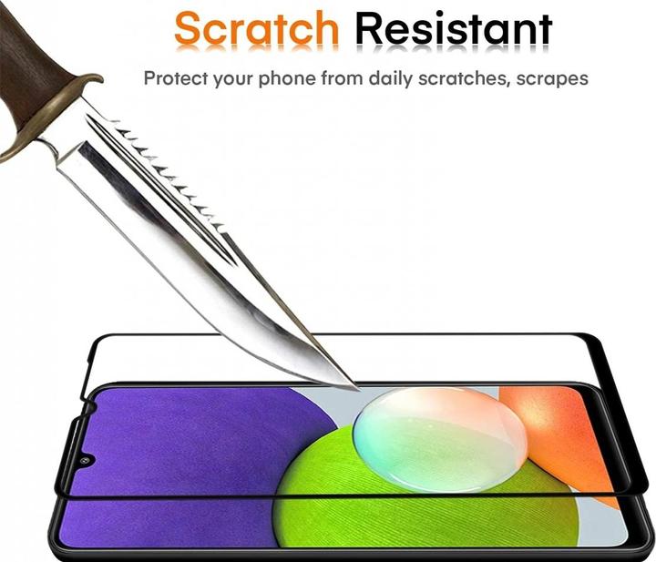 Image du produit Screenguard Samsung Galaxy A22 5G Full Screen Protective Glass 2.5D 9H (1 pièce(s), Samsung Galaxy A22 5G)