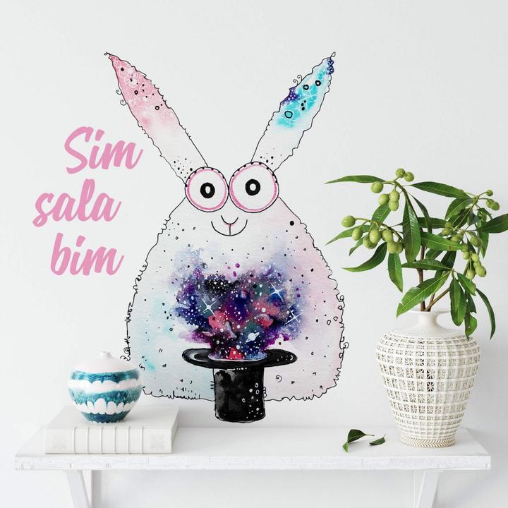 Produktbild Trenddeko Magisches Kaninchen (83 x 110 cm)