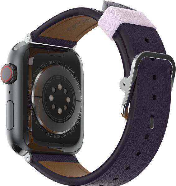 OtterBox Symmetry Cactus Leather Watch Band für Apple Watch 9/8/7 45mm (45 mm, Veganes Leder)