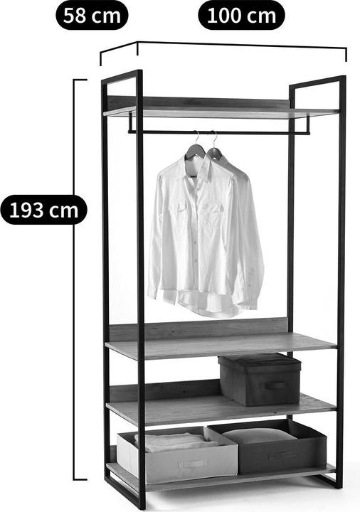 Produktbild La Redoute Interieurs Hiba (100.58 x 58 x 193 cm)