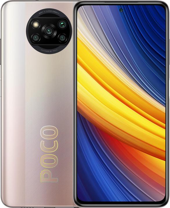 Xiaomi Poco X3 Pro (256 GB, Metal Bronze, 6.67", Dual SIM, 48 Mpx, 4G)