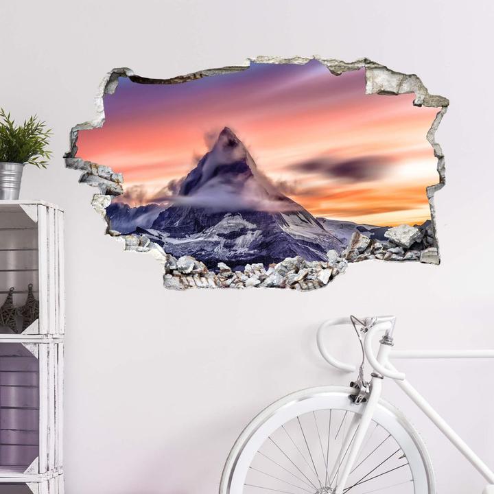 Actual product image Trenddeko 3D Top of the mountain (120 x 73 cm)