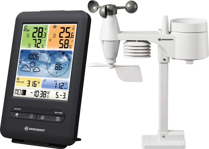 Bresser Wetter Center 5-in-1 WLAN Profi-Sensor V