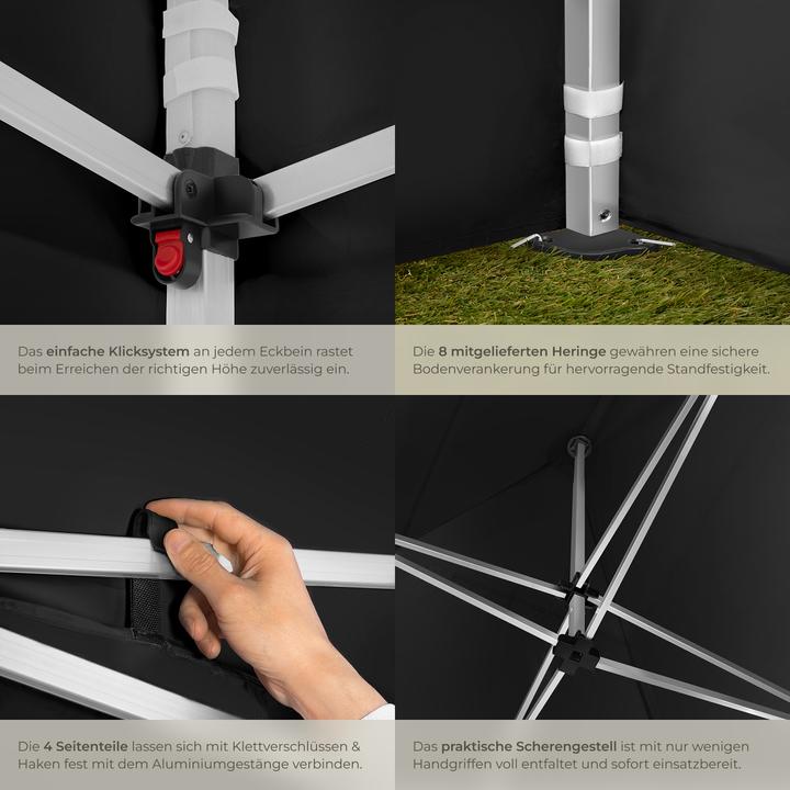 Actual product image tectake Garden pavilion (300 cm, 300 cm)