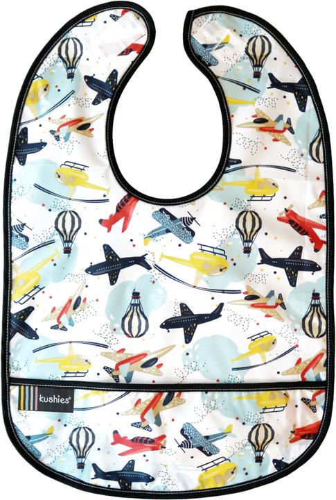 Kushies senza maniche CleanBib, aerei (12 mesi)