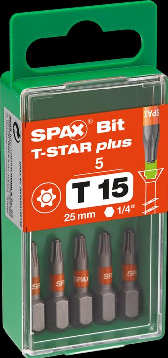 Immagine prodotto Spax Inserti per avvitatori ® (T 15)